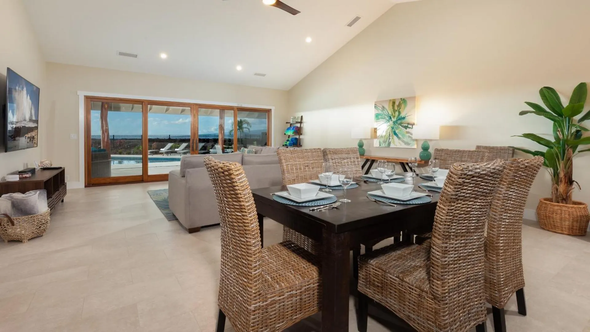 Aloha Shores Spacious Ainamalu 4Br Home With Mountain And Ocean View Waikoloa