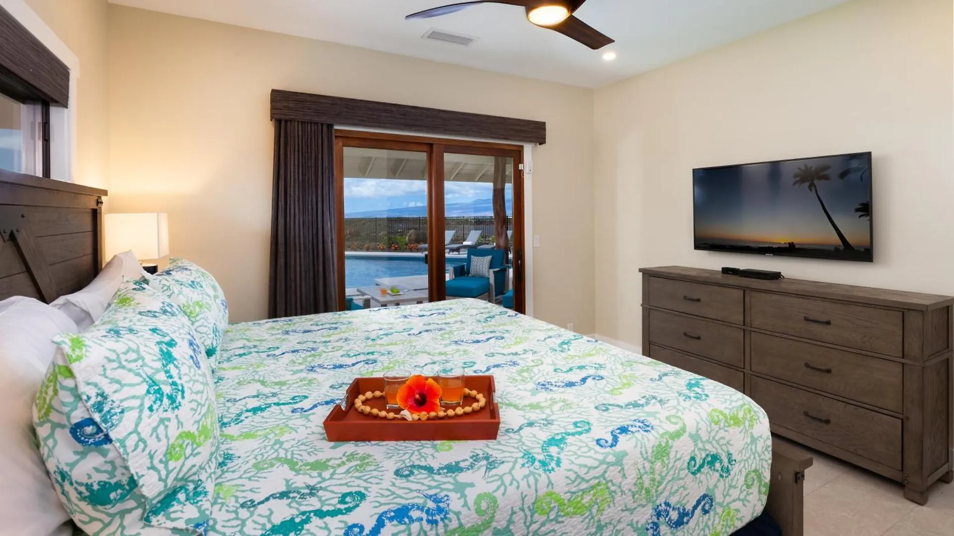 Semesterbostad Aloha Shores Spacious Ainamalu 4Br Home With Mountain And Ocean View Waikoloa USA