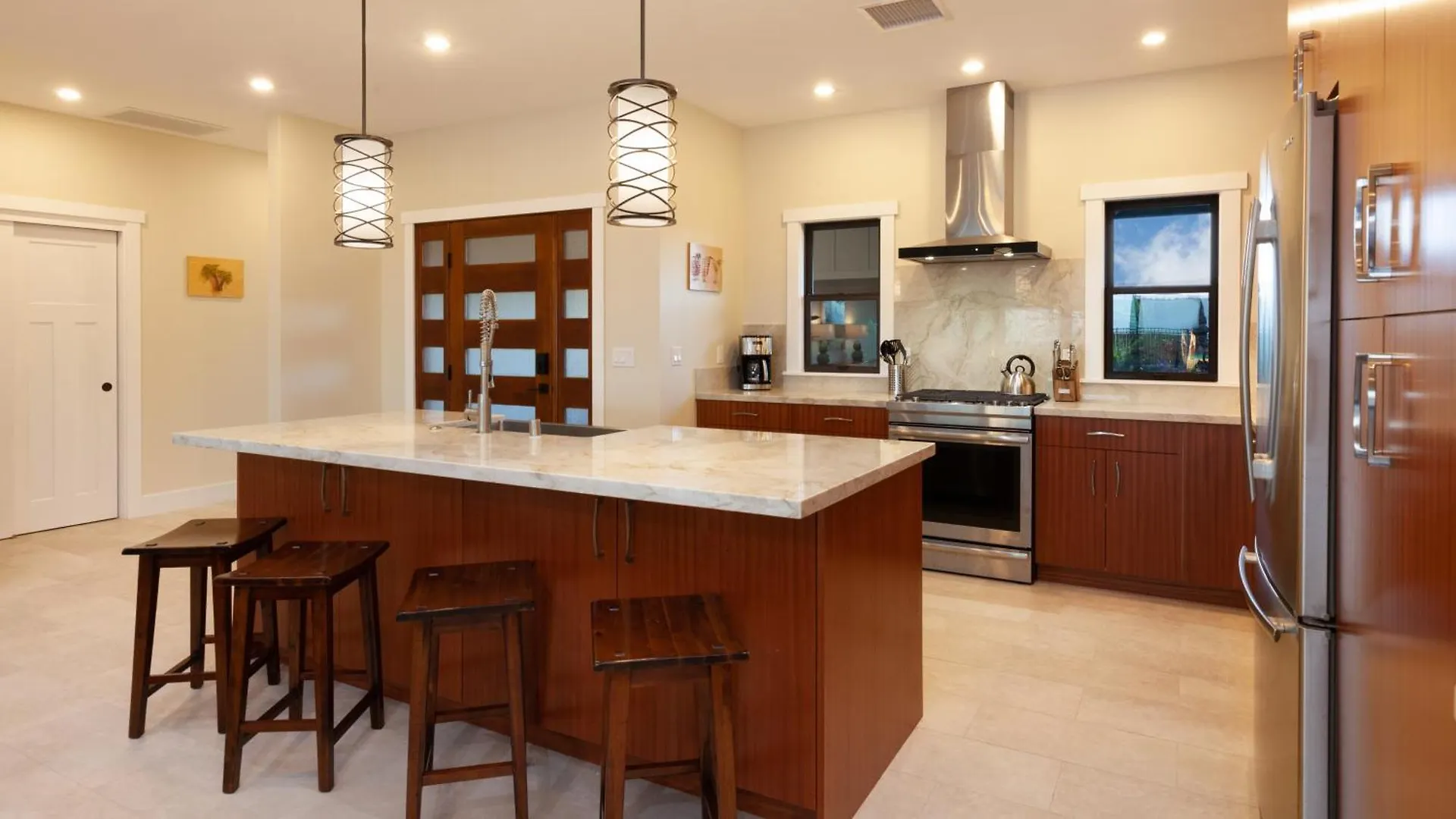 Aloha Shores Spacious Ainamalu 4Br Home With Mountain And Ocean View Waikoloa Semesterbostad