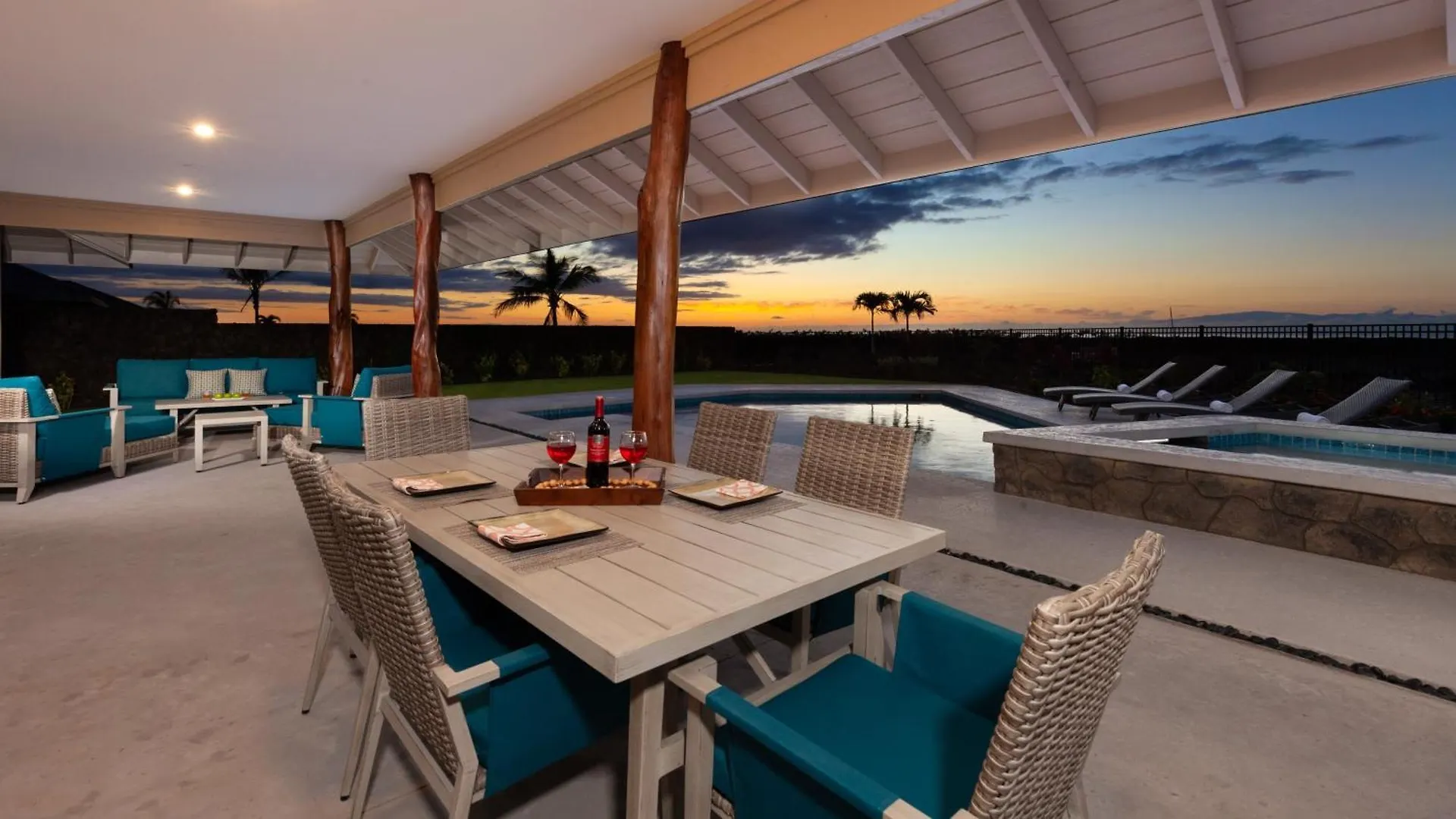Aloha Shores Spacious Ainamalu 4Br Home With Mountain And Ocean View Waikoloa